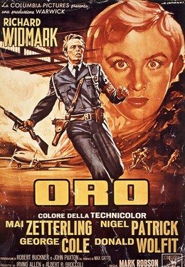 Film “ORO” – Capitani – Richard Widmark – by Albert R. Brokkoli