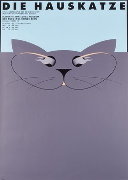 DIE HAUSKATZE – Eine Ausstellung des zoologischen Museums der Universität Zürich – Naturhistorisches Museum der Burgergemeinde Bern – 1994, Claude Kuhn