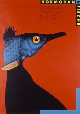 KORMORAN & FISCHE – Naturhistorisches Museum der Burgergemeinde Bern 1993-1994, Claude Kuhn