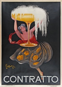 Champagne Contratto, Leonetto Cappiello