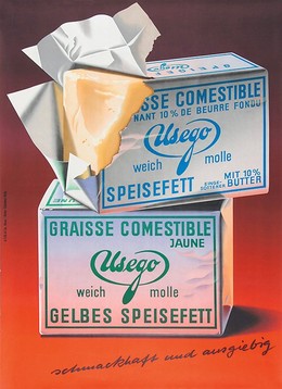 Usego graisse comestible jaune, Hermann / Rolly Hanspeter Eidenbenz