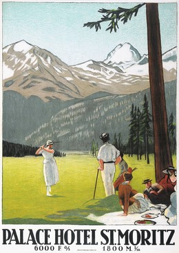 Palace Hotel St. Moritz 6000 ft., Emil Cardinaux