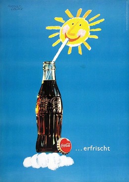 Coca-Cola…erfrischt, Herbert Leupin