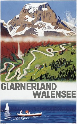 GLARNERLAND – WALENSEE, Otto Baumberger