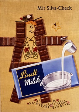 Lindt Milch Schokolade – mit Silva-Check, Emil Ebner