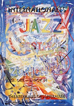 Zurich Jazz Festival 1991, Ivano Zanré