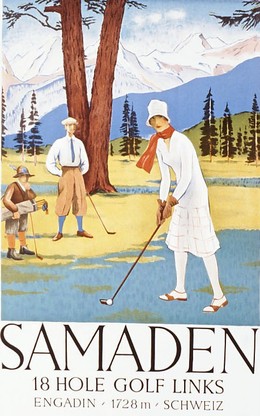 SAMADEN 18 HOLE GOLF LINKS (Reprint of original from 1925), S. Ott