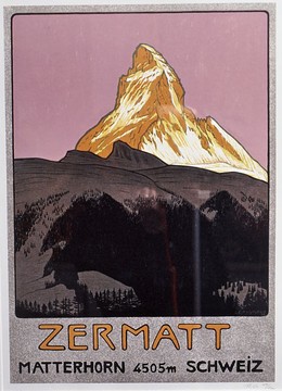 Zermatt – Matterhorn – 4505 m. Schweiz, Cardinaux, Emil, d‘après