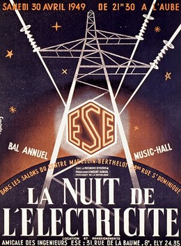 La Nuit de l’Electricité – Bal Annual – Music Hall, Constantin