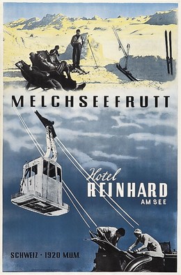 MELCHSEEFRUTT – Hotel Reinhard am See – Schweiz 1920 müM, H. Zickendraht