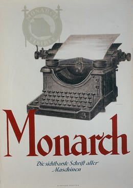 Monarch – Typewriter, Hermann Alfred Koelliker