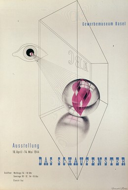 Das Schaufenster – Gewerbemuseum Basel – Ausstellung 16. Apri – 14.Mai 1944, Donald Brun