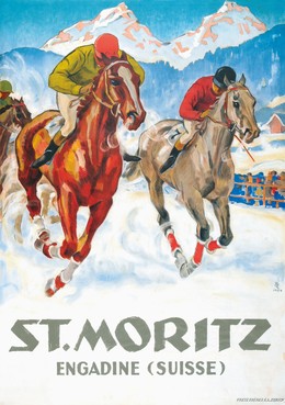 ST. MORITZ – ENGADINE Switzerland, Hugo Laubi