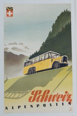 Swiss Post Buses – Swiss Alpine Postal Motor Coaches, Bernhard Reber