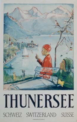 Lac de Thoune – Thun Lake, Monogram HR