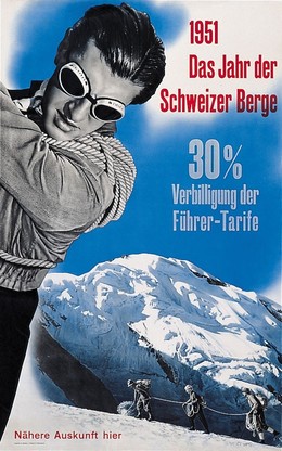 1951 The Year of the Swiss Alps / Vacances en Suisse, à la conquête des Alpes