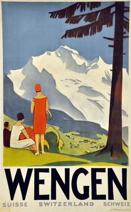 WENGEN Switzerland, Otto Ernst