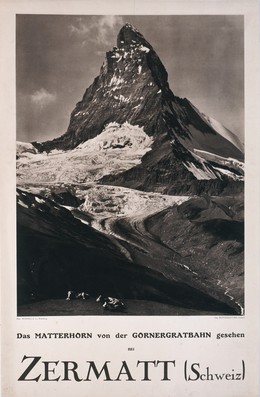 Das Matterhorn von der Gornergratbahn gesehen – bei ZERMATT (Schweiz), Wehrli A.G. (Photo)