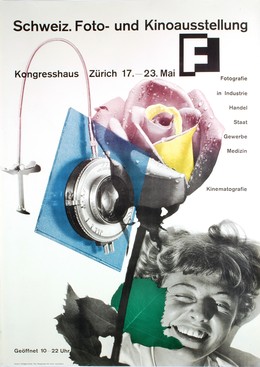 Schweiz. Foto- und Kinoausstellung – Kongresshaus Zürich, G. - Photo: Wolgensinger Honegger-Lavater