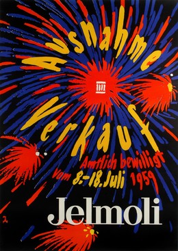 Jelmoli – Ausverkauf 1959, Artist unknown