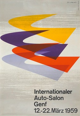 Internationaler Auto-Salon Genf 1959, Edi Hauri