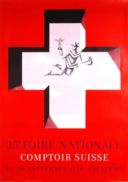 35e Foire National Comptoir Suisse 11 – 26 Septembre 1954 Lausanne, André Closset