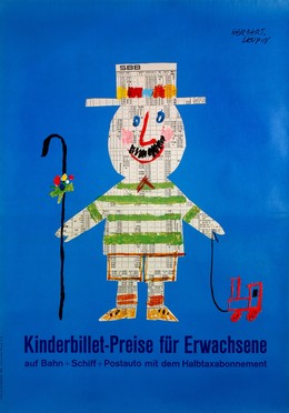 Kinderbilletpreise für Erwachsene, Herbert Leupin