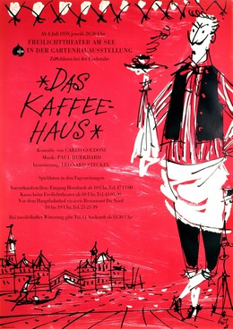 Das Kaffeehaus – Freilichttheater am See – Zürichhorn, Fritz Butz