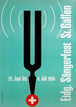 Singing festival St. Gallen, Arnold Bosshard