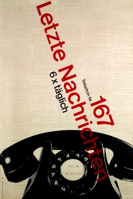 Letzte Nachrichten – Telephon Nr. 167 – 6 x täglich, Fred Troller