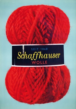 Seit 1868 Schaffhauser Wolle, Herbert Leupin