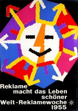 Reklame macht das Leben schöner Welt-Reklamewoche 1955, Walter Grieder