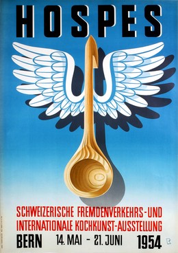 HOSPES – Schweiz. Fremdenverkehrs- und intern. Kochkunst-Ausstellung Bern 1954, Bernhard Reber