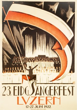 23. Sängerfest Luzern 1922, Fred Stauffer