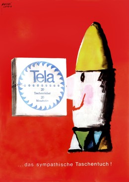 Tela – Taschentuch – Mouchoirs, Herbert Leupin