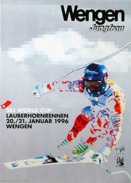 Wengen – Jungfrau – Ski World Cup – Lauberhornrennen 20./21. Januar 1996, Ueli Marti