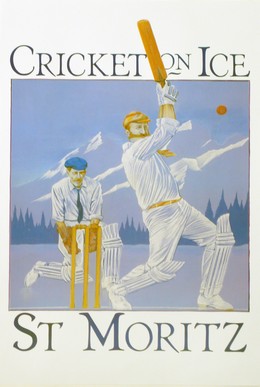 CRICKET ON ICE – ST. MORITZ, J. Rodgers