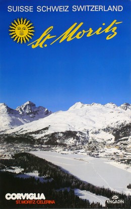 St. Moritz – Corviglia Celerina – Engadin – Suisse Schweiz Switzerland, Artist unknown