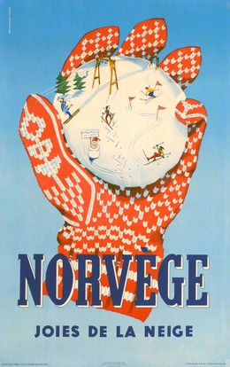 NORVÈGE Joies de la Neige, Inger Skjensvold Sörensen