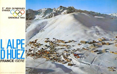 ALPES D’HUEZ – FRANCE ISÈRE – Xe JEUX OLYMPIQUES D‘HIVER GRENOBLE 1968, Alain (Photo) Perceval