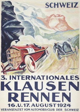 3rd International Klausen Motor Car Race, Emil Albert Huber