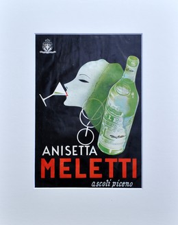 ANISETTA MELETTI ascoli piceno, Artist unknown