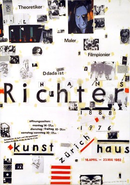 Zurich Museum of Fine Arts – Hans Richter – Dada Exhibition 1982, Paul Brühwiler