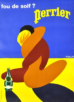 Perrier mineral water, Bernard Villemot