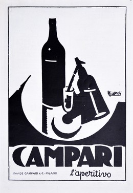 Bitter Campari – L’Aperitivo, Magagnoli, Giuseppe (MAGA, 1878-1933)