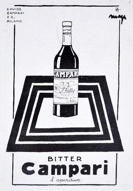 Bitter Campari – L’Aperitivo, Marcello Nizzoli