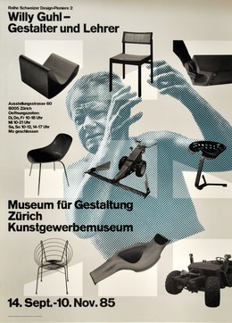 Museum für Gestaltung Zürich – Schweizer Design Pioniere: Willy Guhl Gestalter und Lehrer, Hamburger, Jörg (*1935) / Staehelin, Georg (*1942)