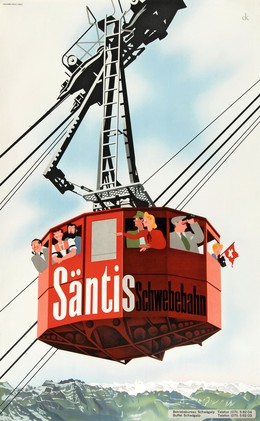 Säntis Schwebebahn, Schägalp, Charles Kuhn