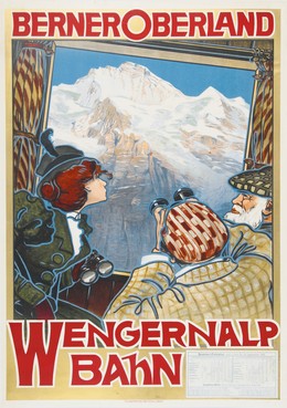 Berner Oberland Wengernalp Bahn, Artist unknown