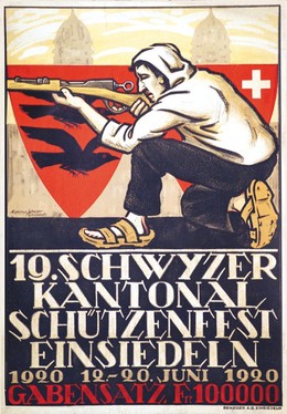 19. Schwyzer Kantonal-Schützenfest Einsiedeln 1920, Meinrad Zehnder